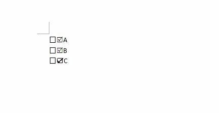 word方框（□）中打钩（√）的3种方法