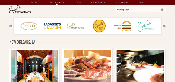 20 Cool Restaurants and Foods Website Designs