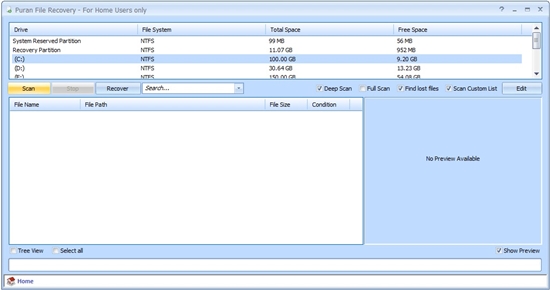 14. Puran File Recovery