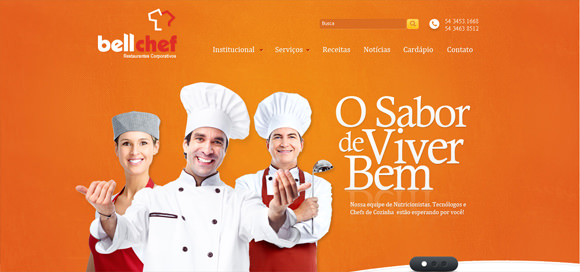 20 Cool Restaurants and Foods Website Designs