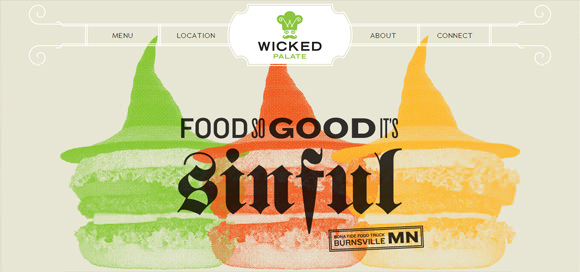 20 Cool Restaurants and Foods Website Designs